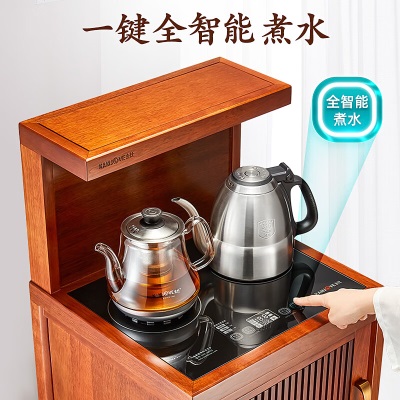 金灶（KAMJOVE）多功能立式茶台 茶盘全自动桶装水茶桌茶柜家用茶具套装KW-9000s460g