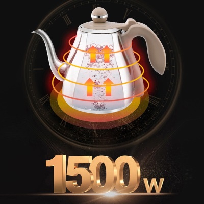 新功（SEKO）全自动上水烧水壶304不锈钢电水壶 泡茶电磁炉套装上水茶盘电茶炉 K30s462