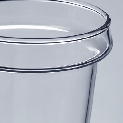 雅集玻璃杯情侣杯套装 耐热双层带盖可过滤水杯 创意礼物对杯玻璃杯子泡茶杯 两只装s477