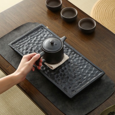 天喜（TIANXI）茶盘家用2023新款轻奢小型沥水式茶台功夫茶具托盘s471