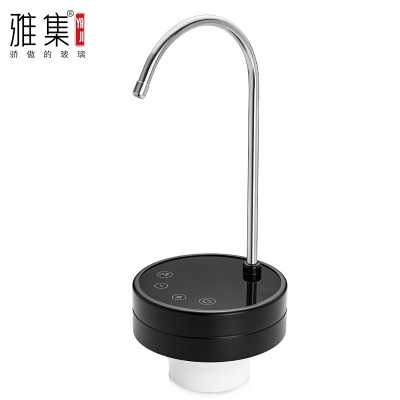 雅集桶装水电动抽水器纯净水桶饮水桶压水器矿泉水桶吸水器自动上水器s477