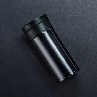 膳魔师（THERMOS）保温杯不锈钢杯子办公便携商务泡茶杯节日礼物定制刻字TCMA-400s472