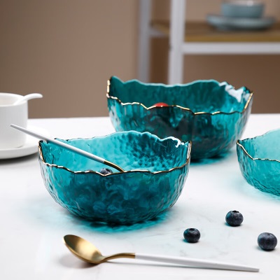 天喜（TIANXI）水果盘客厅家用创意玻璃果盘现代简约零食盘时尚网红茶几摆盘s471