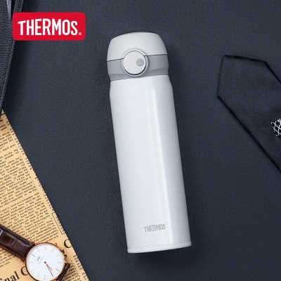 膳魔师（THERMOS）磁力钛杯高档办公泡茶杯超轻车载保温杯水杯500ml节日礼物TCTLs472