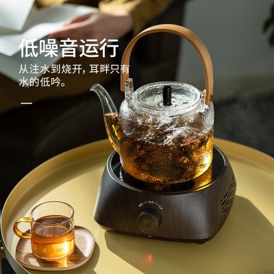 雅集茶具新款电陶炉煮茶器大功率小型迷你电磁炉一体茶炉煮茶电炉s477