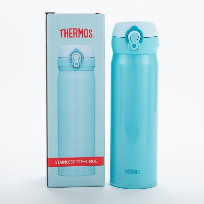 膳魔师（THERMOS） 不锈钢保温杯简约轻量弹盖杯车载便携直身水杯学生儿童可刻字JNL 国产JNL-502s472