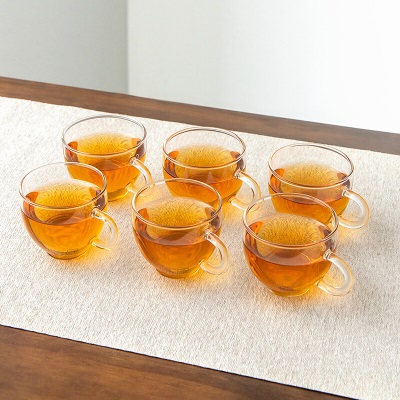 雅集茶具品茶杯耐热透明小茶杯小资杯功夫茶具茶壶品茗茶具配件s477