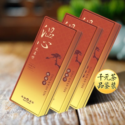 天福茗茶（TenFu’s TEA）温心铁观音特级清香型安溪茶叶 2023新茶精品品鉴装30g(3泡）s481