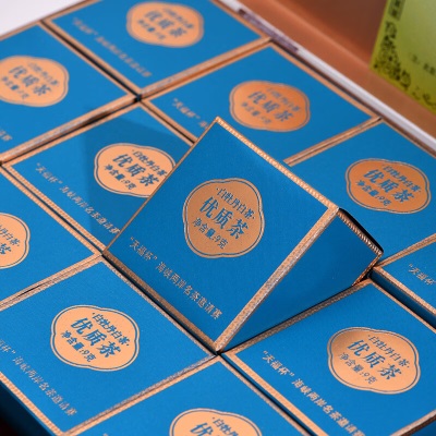 天福茗茶优质白牡丹白茶 比赛茶获奖茶福鼎春茶6年特级礼盒108gs482