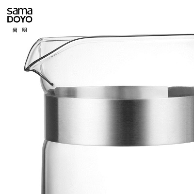 尚明高硼硅玻璃冷水壶大容量套装家用凉水壶耐热玻璃壶茶杯水杯套装s476