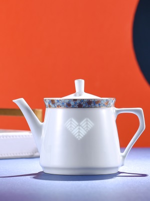 景德镇富玉陶瓷泡茶壶茶杯套装家用简约中式整套功夫茶具礼盒装s481