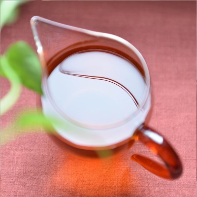 祥福 乐饮公道杯玻璃加厚日式茶海分茶器功夫茶具配件茶道零配 乐饮公道杯s483