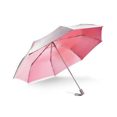海螺雨伞加厚女晴雨两用黑胶太阳伞小巧便携防晒防紫外线遮阳伞