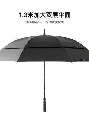 fulton英国王室抗风暴雨伞专用双层伞长柄直杆高档商务加固大号伞
