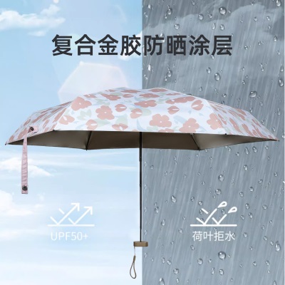 【海螺伞】超轻太阳伞专业防晒防紫外线小巧便携遮阳伞晴雨两用伞