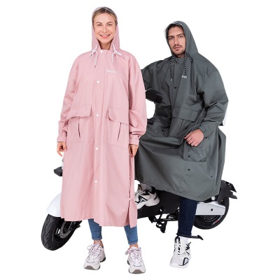 imate亿美YL262长装雨衣户外雨披骑行旅游徒步成人连体便携袖长款雨衣s502