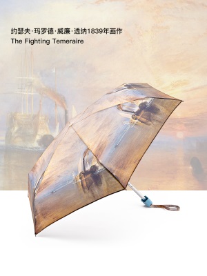 fulton英国王室御用富尔顿国家艺廊联名艺术复古迷你雨伞便携小巧s500