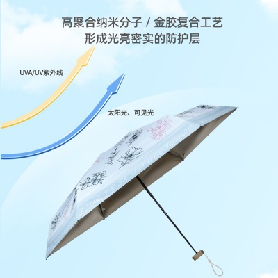 【海螺伞】超轻太阳伞专业防晒防紫外线小巧便携遮阳伞晴雨两用伞