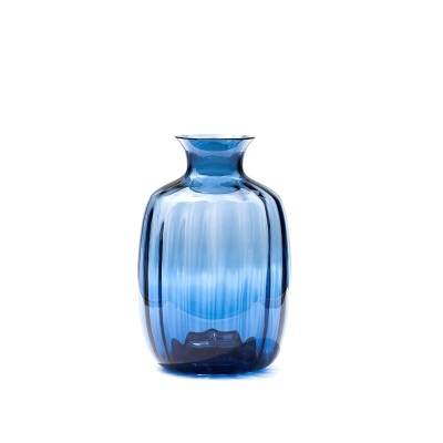 华锦玻璃花瓶 居家园艺装饰玻璃水培装饰扦插花瓶