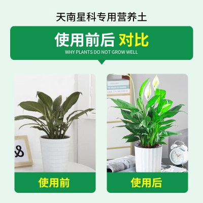 德沃多肥料天南星科专用植物营养土15L园艺盆栽绿植种植花土泥炭土有机基质s509