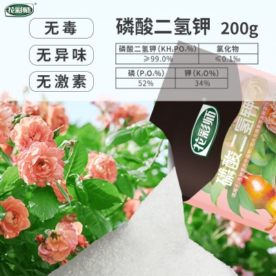 磷酸二氢钾 花彩师系列花卉果蔬种植复合水溶肥料 200g/包