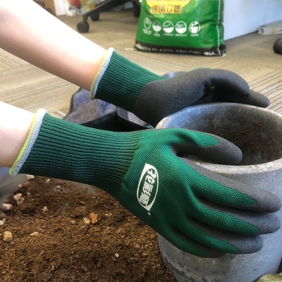 家庭园艺种植专用手套 透气舒适耐磨防滑花彩师防护手套