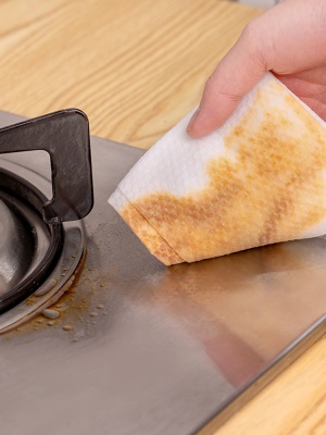爱丽思厨房湿巾去污家用加大加厚去油污吸油烟机清洁湿纸巾爱丽丝s512