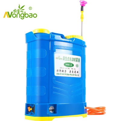 农宝 锂电池背负式电动喷雾器消毒农药喷洒器高压果树打药机s511