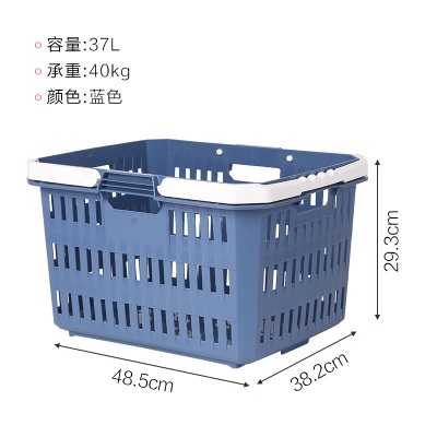 爱丽思玩具收纳箱大容量整理筐塑料儿童收纳盒家用带轮推车置物架s512