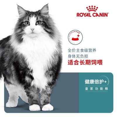 皇家猫粮 成猫猫粮 去毛球 IH34 通用粮 12月以上s521