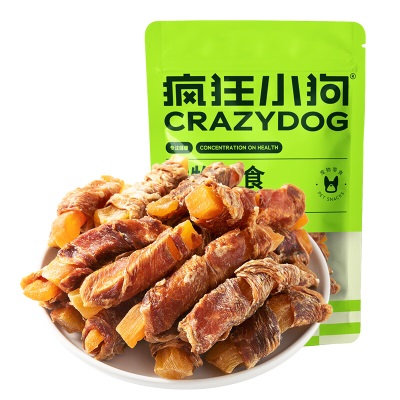 疯狂小狗  宠物狗狗零食幼成犬泰迪金毛通用洁齿磨牙棒s517