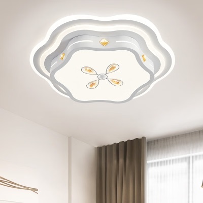 雷士（NVC） 灯具大厅客厅灯 卧室灯 LED吸顶灯现代北欧时尚简约创意灯具灯饰s528