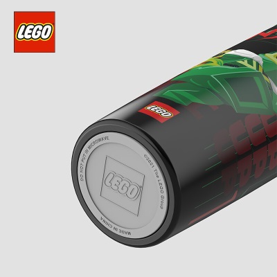 乐高（LEGO）幻影忍者劳埃德470ml保温杯304不锈钢学生便携车内用水杯s529