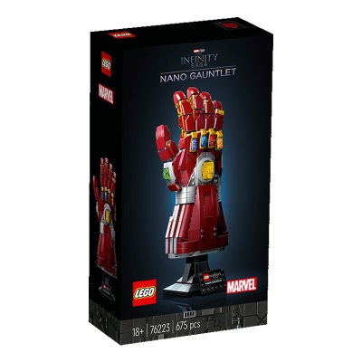 乐高（LEGO）积木超级英雄76191灭霸无限手套18岁+男孩女孩玩具漫威圣诞礼物s529