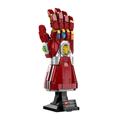 乐高（LEGO）积木拼装超级英雄76223纳米手套18岁+男孩女孩玩具漫威圣诞礼物s529