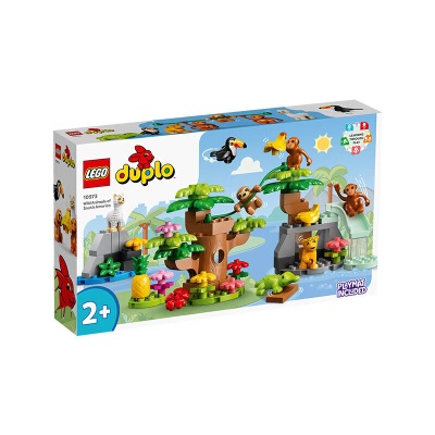 乐高（LEGO）积木得宝DUPLO10975世界野生动物2岁+大颗粒儿童玩具圣诞礼物s529