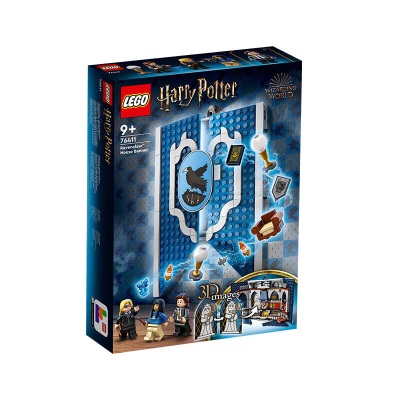 乐高（LEGO）积木拼装哈利波特76412赫奇帕奇学院旗帜9岁+儿童玩具圣诞礼物s529