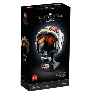 乐高（LEGO）积木拼装星球大战75304达斯维达头盔18岁+男孩女孩玩具圣诞礼物s529