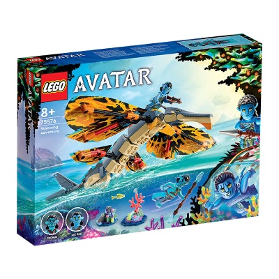 乐高（LEGO）积木75576掠水飞鱼大冒险8岁+男孩女孩儿童玩具阿凡达圣诞礼物s529
