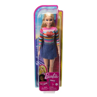 芭比娃娃时尚达人礼盒套装服饰搭配设计玩具儿童女孩公主圣诞节礼物s531