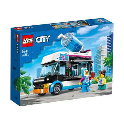 乐高（LEGO）积木60384企鹅人冰沙车5岁+男孩玩具生日礼物s529