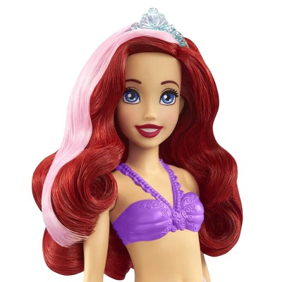 芭比（Barbie）芭比迪士尼绮丽海洋之爱丽儿公主小美人鱼娃娃女孩过家家玩具礼物 绮丽海洋之爱丽儿公主HLW00s531