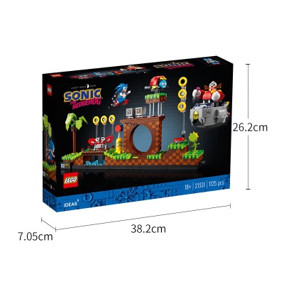 乐高（LEGO）积木21331刺猬索尼克18岁+玩具 IDEAS系列旗舰限定款 生日礼物s529