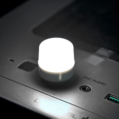 雷士（NVC）USB灯球泡灯移动电源节能灯LED随身灯台式电脑书桌灯键盘照明灯 【mini随身灯泡】亮白光s528