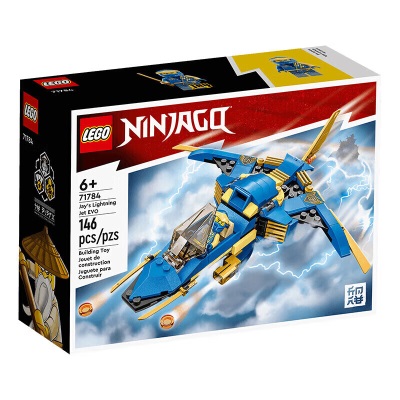 乐高（LEGO）积木拼装幻影忍者71784杰的闪电喷气机EVO6岁+儿童玩具圣诞礼物s529
