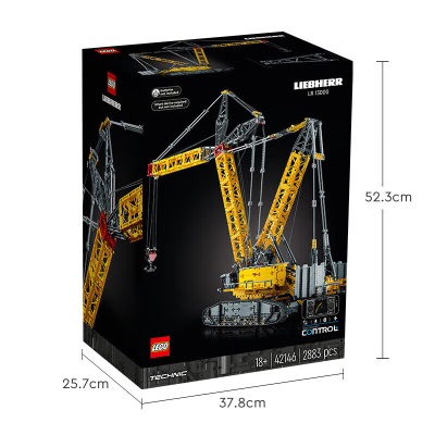 乐高（LEGO）积木机械组42146利勃海尔LR13000起重机18岁+玩具圣诞礼物s529