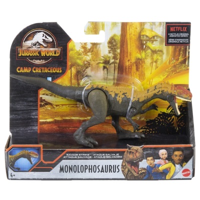 美泰侏罗纪世界基础竞技恐龙竞技对战迅猛龙关节可动男孩儿童玩具s530