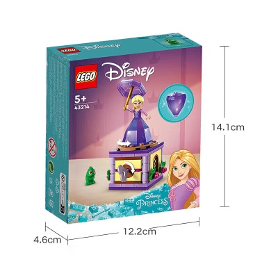 乐高（LEGO）积木迪士尼43214翩翩起舞的长发公主5岁+女孩儿童玩具圣诞礼物s529
