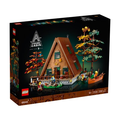 乐高（LEGO）积木21338 A形木屋18岁+玩具 IDEAS系列旗舰限定款s529