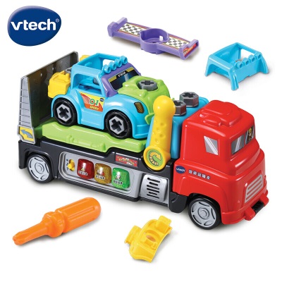 伟易达（VTECH）儿童玩具车 改装运输车 可拆装声光互动2-5岁 男孩生日礼物 改装运输车s537